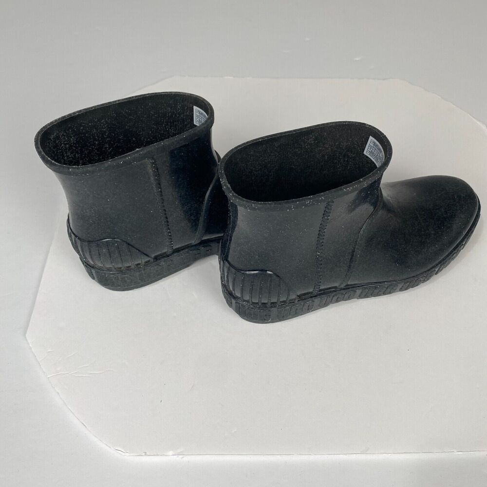 UGG Womens Drizlita Rain Boots 1136476K BLACK Size EURO 38 USA 6 Winter Snow - Picture 7 of 14